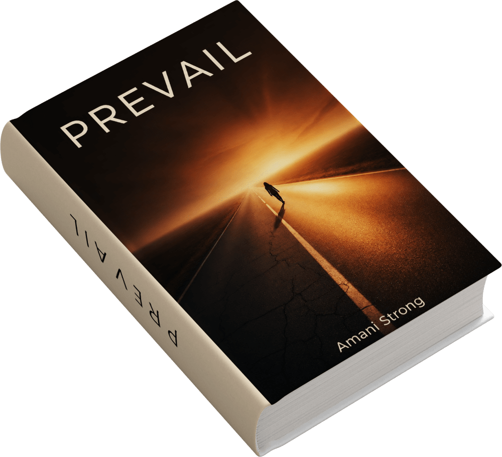 3D mockup of a professionally designed memoir book cover