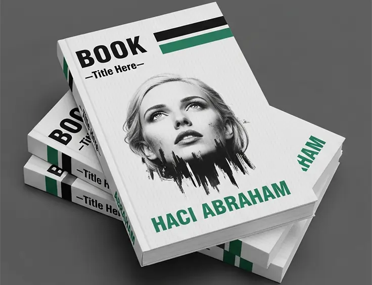 2D book cover design example