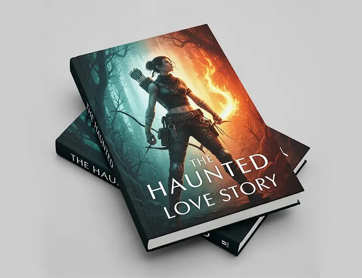 Pictorial book cover design example